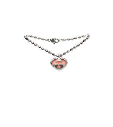 Gucci Heart Interlocking G Silver Bracelet 63811 158197588 [P]