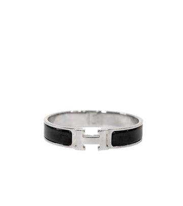 HERMES ブラッククリックアッシュブレスレット 59881 158197626 [P]