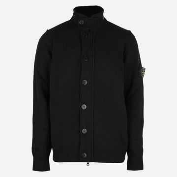 STONE ISLAND Pullover Strickjacke mit Reißverschluss Schwarz 5100047 S00A3 V0029 158199032 [P]