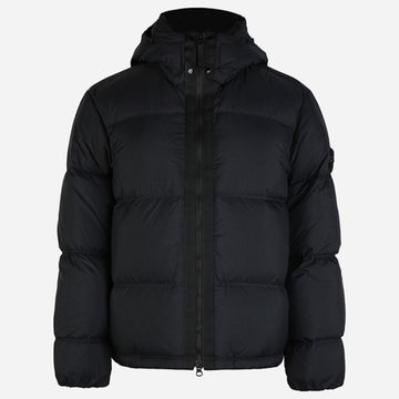 STONE ISLAND Rippenstop-Padding-Jacke schwarz 4100013 S0483 V0029 158199050 [P]
