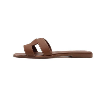 HERMES Damen Sandalen ORAN in Braun H021056Z 158200285 [P]