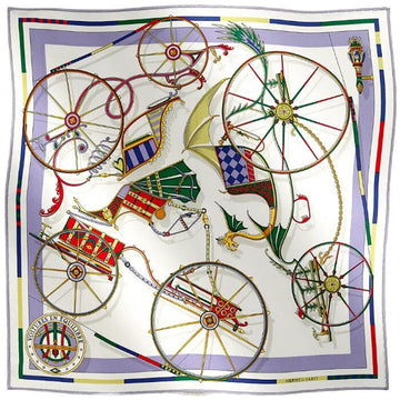 HERMES Bouchon en Equilibre Schal 45 Vert Amande Gavroche Damen Schal aa65631 158202615 [P]