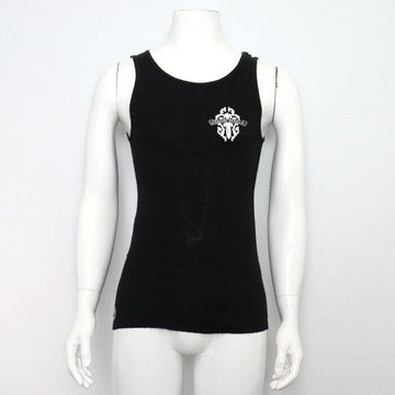 Chrome Hearts Black Cotton Dagger Lettering Sleeveless T-Shirt aa65607 158202831 [P]