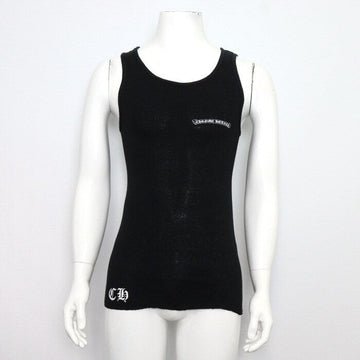 Chrome Hearts Black Cotton Lettering Logo Sleeveless Men's T-Shirt aa65608 158202836 [P]