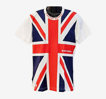 Chrome Hearts Unused Fit Punk Union Jack T-Shirt Size S 6BN32AFS 158203058 [P]