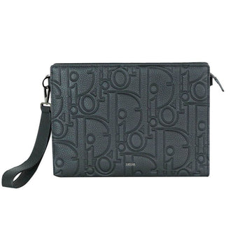 Dior Gravity Grain A5 Triangle Pouch Clutch Bag 14734 158226775 [P]