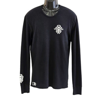 CHROME HEARTS ワッフルロングスリーブTシャツ ブラック 2EWAJNR3 156310293 [P]