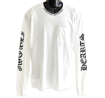 CHROME HEARTS ロングスリーブTシャツ ホワイト HRB257003C 155635290 [P]