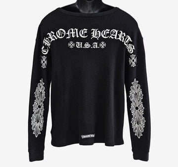 CHROME HEARTS ホースシュー ワッフル ロングスリーブ DCGGN3SX 157333387 [P]