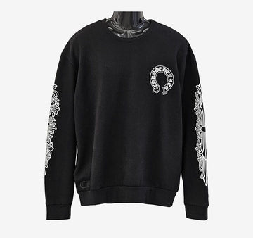 Chrome Hearts Horseshoe Sweatshirt Black G9MOVYUT 153826513 [P]