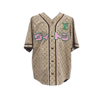 Louis Vuitton Unused Leather Baseball Shirt LOB101318 151516369 [P]