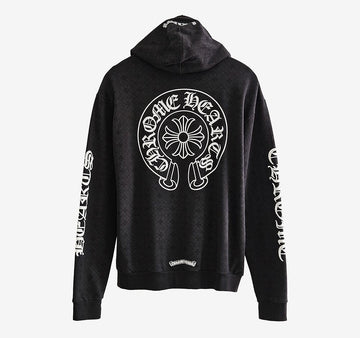 Chrome Hearts Sematery Hooded Zip-Up L Black QJY9I9Z4 157846275 [P]
