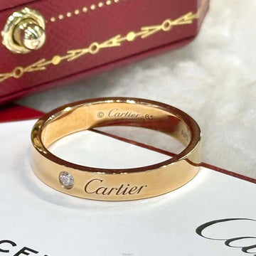 CARTIER 61 Ring 1P Diamant 18K Roségold B4210700F031401 148576945 [P]