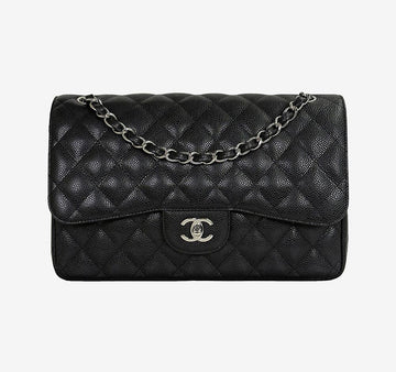 CHANEL Klassische Flap Bag Jumbo 15-Serie Kaviar X48UOHAT 157264784 [P]