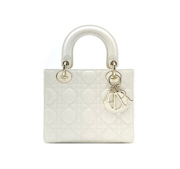 Dior Unused M0638 Lady Tote Bag Small Latte B1203C035 151517039 [P]