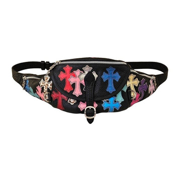 CHROME HEARTS Multi-Patch Snætsack Hüfthose 156003724 [P]