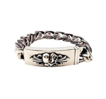 CHROME HEARTS ハート ダガー フローラル ID ブレスレット OYU853P6 155091936 [P]