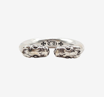 Chrome Hearts Double Dog Ring A2YSOPP0 157846819 [P]