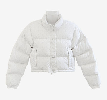 Chrome Hearts Unused Stiff Crop Padding XS White 813L8BO2 157336313 [P]