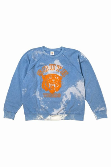 WILD DONKEY Tiger Raglan Crewneck 26FW Bleached 158280440 [P]