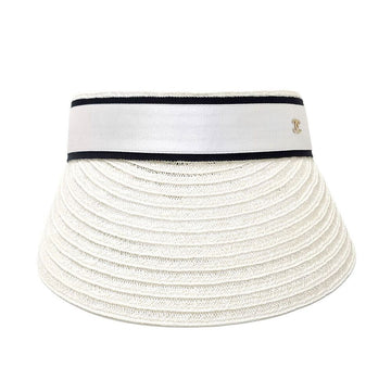 CHANEL Raffia Sun Cap Visor 7540448076 129711693 [P]