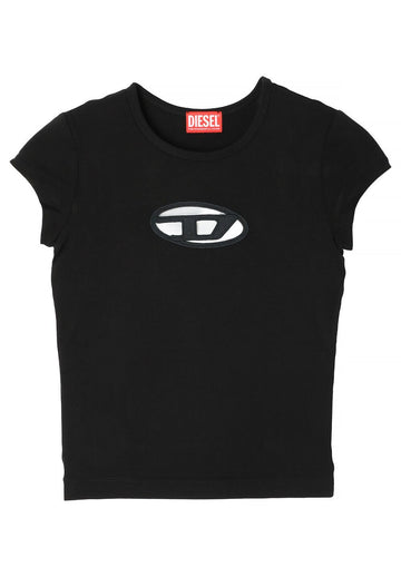 DIESEL TANGIE Tシャツ ブラック 72966085 [P]