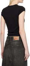 DIESEL TANGIE Tシャツ ブラック 72966085 [P]