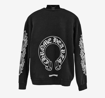 Chrome Hearts Horseshoe Logo Sweatshirt Black U0YPI07E 158336647 [P]
