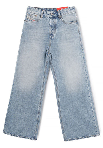 Diesel Loose Fit Wide Denim Jeans Light Blue A06926 09I29 01 154529515 [P]