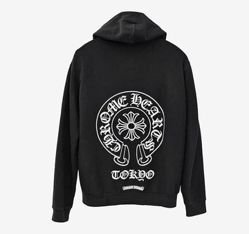 CHROME HEARTS ホースシュー東京フリースフードジップアップMサイズ 7PXRDMY6 158349092 [P]