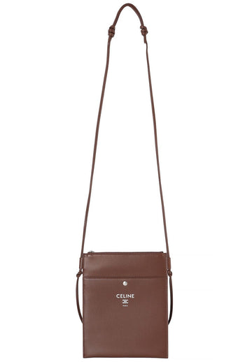 CELINE パウチバッグ スムースラムスキン チョコレート L103B2K05 19KE 155023376 [P]