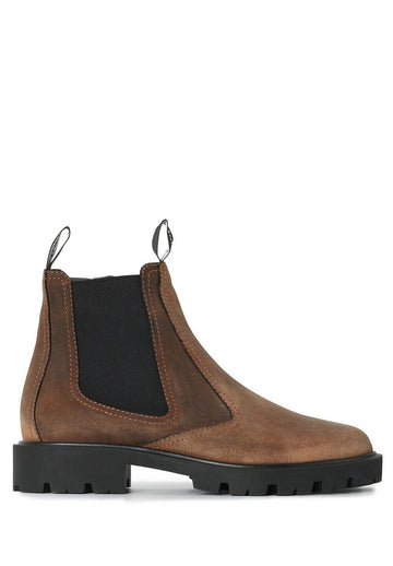 CELINE ワックス WAXED スウェード マーガレット チェルシーブーツ 344323892C 19DK 61981968 [P]