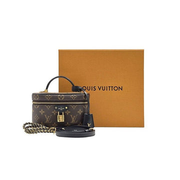 LOUIS VUITTON モノグラム バニティ チェーン ポーチ (M47125) 158359808 [P]