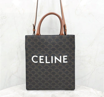 CELINE Triomphe Vertikal Cabas Tasche Klein 191542BZK 148617648 [P]