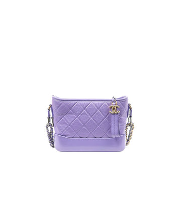 CHANEL Purple Small Gabrielle Hobo Bag 63880 158363148 [P]