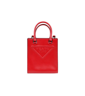 Prada Red Triangle Logo Crossbody Bag 62491 158364309 [P]