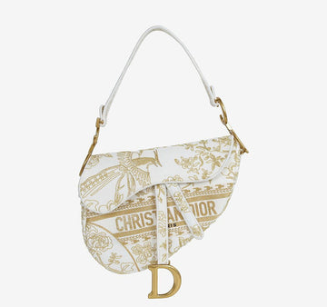 DIOR Toile de Jouy Medium Saddle Bag 4WVVY9CZ 158372832 [P]