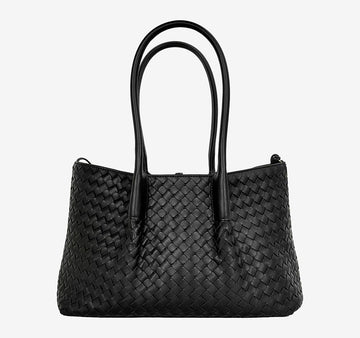 BOTTEGA VENETA Reversible Pinakothek Medium Tote Bag Black Y22JPCTI 158373171 [P]