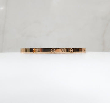CARTIER LOVE Armband 18K Roségold Klein 15 154781427 [P]