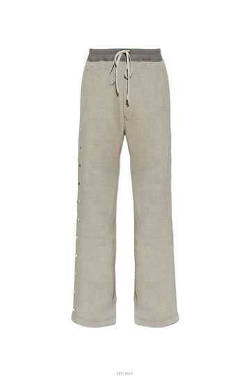 RICK OWENS ワイドパンツ グレー メランジュ DU01F4393 FGM 178 158394990 [P]