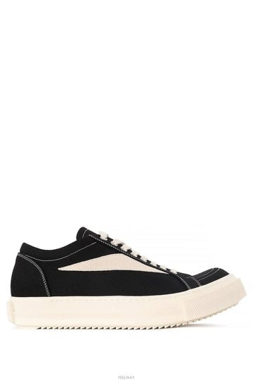 RICK OWENS ヴィンテージスニーカー ブラックミルク DU01F4803 DOLVH4 911 157547812 [P]