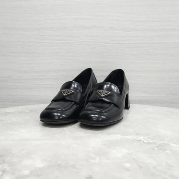 PRADA レザー ヒール ローファー 1D223N 158398672 [P]