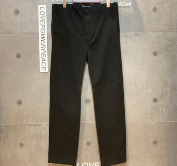 Balenciaga Knee-Detail Hem String Pants Black C112410 148409821 [P]