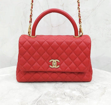 CHANEL Coco Handle Flap Bag Medium A92991 136048183 [P]