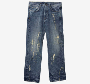 JACQUEMUS Denim-Hose ETB071611 158404951 [P]
