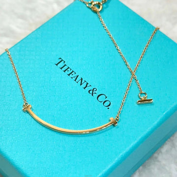Tiffany & Co Rose Gold Smile Necklace Small J072001 158405227 [P]
