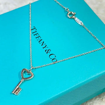 TIFFANY & CO シルバー ハートキー ネックレス J072002 158405241 [P]