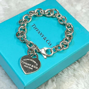 Tiffany & Co Silver Return to Heart Bracelet J072004 158405362 [P]