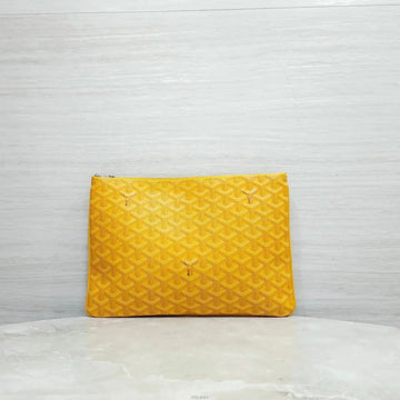 GOYARD Spezial Gelb Senna MM Clutch 158406177 [P]