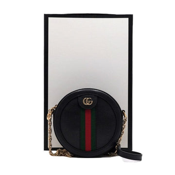 GUCCI Ophidia Mini GG Rund Goldketten Schultertasche und Crossbody Bag 550618 158406643 [P]